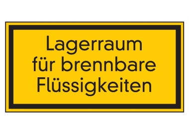 Lagerraum für brennbare Flüssigkeiten