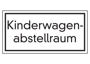Kinderwagenabstellraum