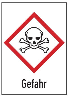 GHS 06 Totenkopf 'Gefahr'