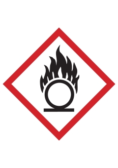 GHS 03 Flamme über Kreis 2 Stück/Bogen