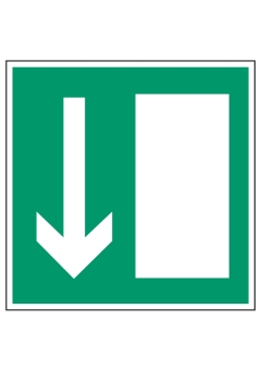 Rettungsweg-Notausgang