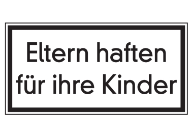 Eltern haften für ihre Kinder