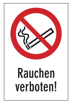 Rauchen verboten!