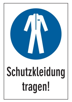 Schutzkleidung tragen!