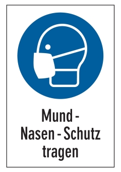 Mund-Nasen-Schutz tragen!