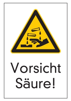 Vorsicht Säure!
