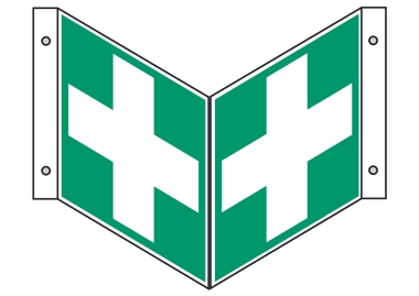 Winkelschild E003 Erste Hilfe