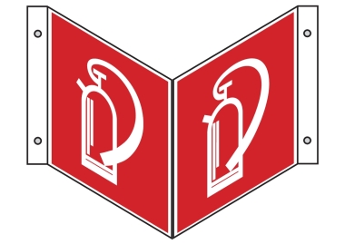 Winkelschild Feuerlöschgerät