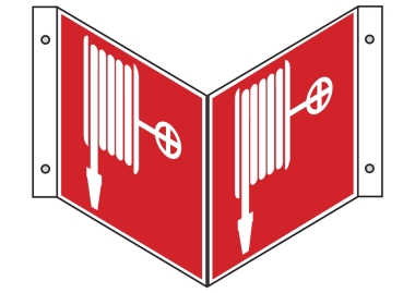 Winkelschild Löschschlauch