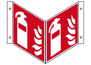 Winkelschild F001 Feuerlöscher