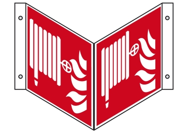 Winkelschild F002 Löschschlauch