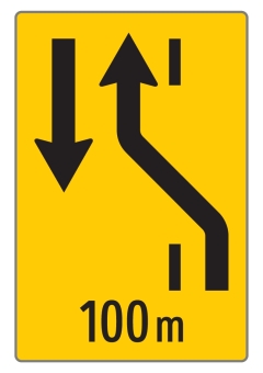 §53/16c Fahrbahnverlauf Bild W1