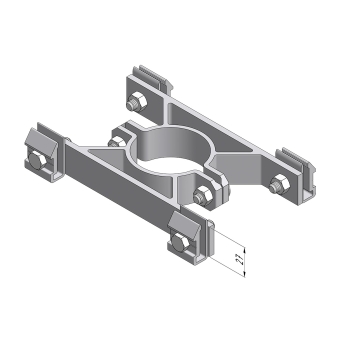 WDU - Lasche, beidseitig standard