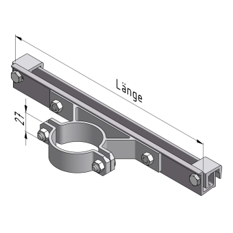 WEKC - Lasche, einseitig standard