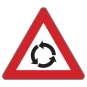 §50/3a Kreuzung mit Kreisverkehr