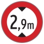 §52/9b Fahrverbot für über ...m hohe Fahrzeuge (Baustelle)