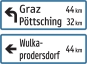 §53/13b Wegweiser zweizeilig