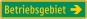 §53/13 Wegweiser Sammelbezeichnung Gewerbe Grün/Gelb