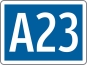§53/19b Straße mit Vorrang Autobahn