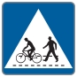 §53/2c Kennzeichnung eines Schutzweges/Radfahrerüberfahrt