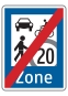 §53/9f Ende einer Begegnungszone '20'
