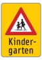 Hinweistafel 'KINDERGARTEN'