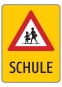 Hinweistafel 'SCHULE'