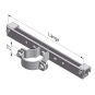 NEKC-Lasche, einseitig  standard