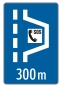Pannenplatz mit Meterangabe