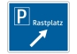 §53 1. Ausfahrtswegweiser Rastplatz