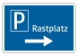 §53 2. Ausfahrtswegweiser Rastplatz