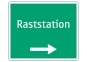 §53 2.Ausfahrtswegweiser Raststation