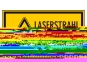 Symbol + Text LASERSTRAHL Vorsicht!