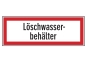 Löschwasserbehälter