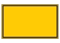 Warnschild gelb (leer)  mit Wunschtext