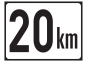 20km Tafel