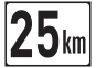 25km Tafel
