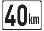 40km Tafel
