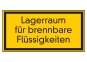 Lagerraum für brennbare Flüssigkeiten