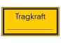 Tragkraft _____________ mit Wunschtext