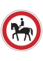 Reiten verboten