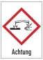 GHS 05 Ätzwirkung 'Achtung'
