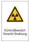 Kontrollbereich Vorsicht Strahlung
