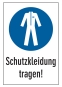 Schutzkleidung tragen!