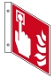 Fahnenschild F005 Brandmelder