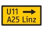 Umleitungsbeschilderung V4