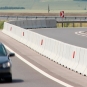 Rückstrahler für Betonleitwand   Winkelform